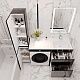 Style Line Мебель для ванной Даймонд 120 R Glass Люкс Plus черная – фотография-40